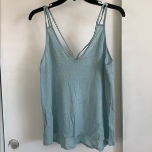 Light blue comfy tank top